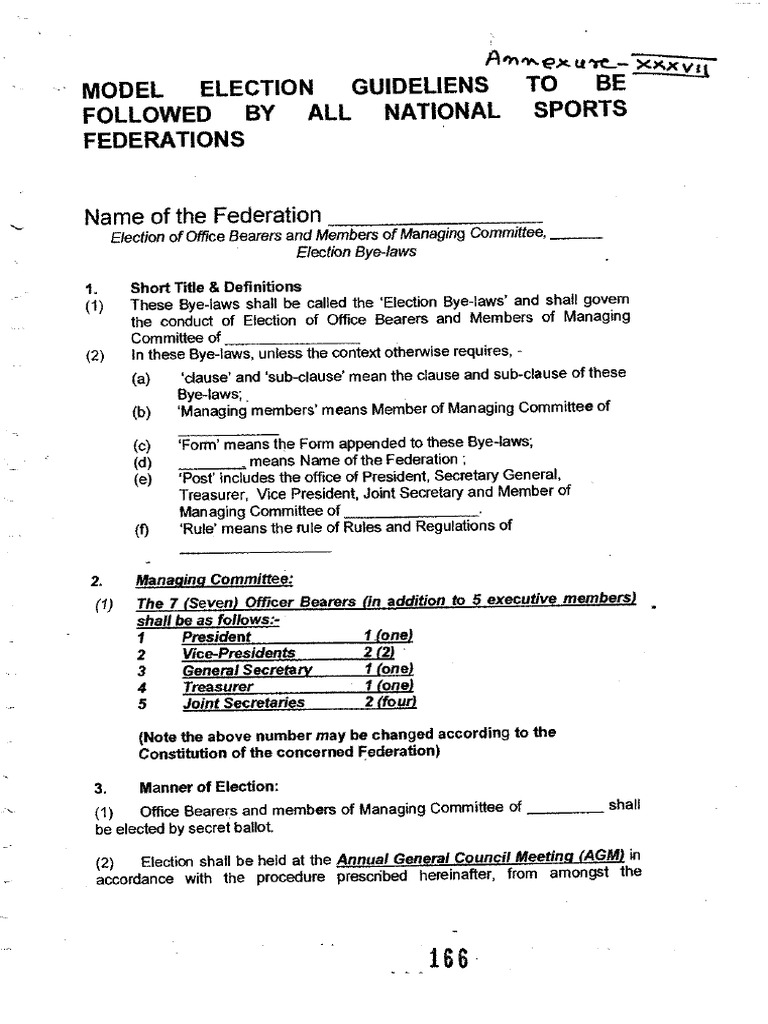 Model Election Guidliens | PDF