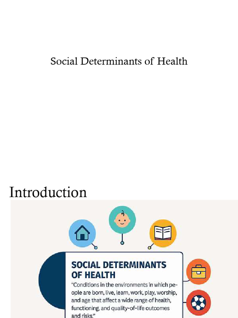 Understanding Social Determinants of Health | PDF | Health Equity ...
