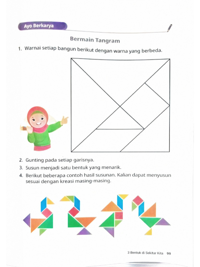Tangram Kelas 2 | PDF
