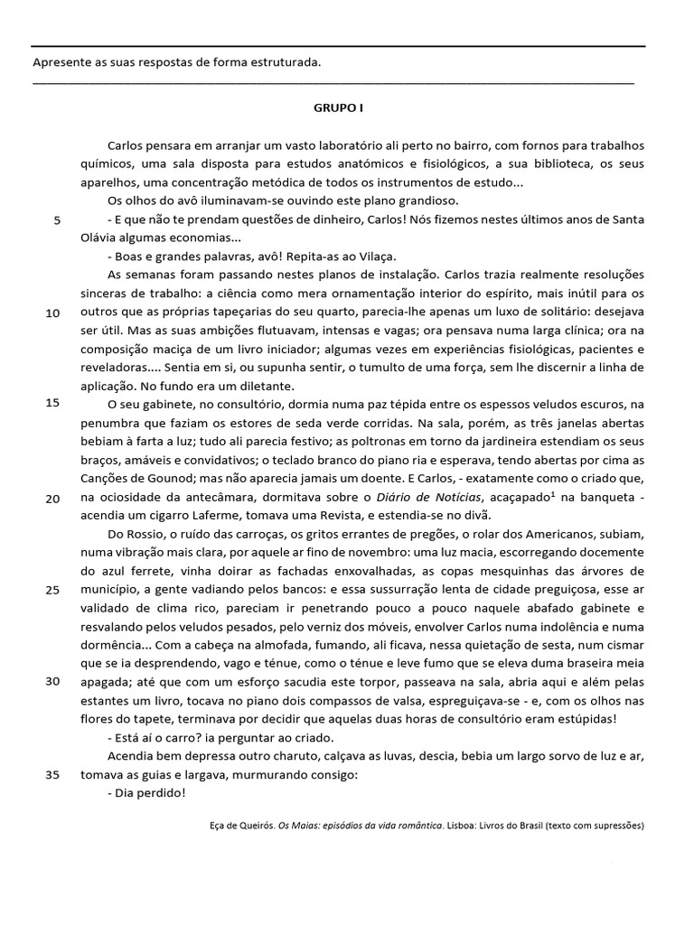 Análise do Excerto de 