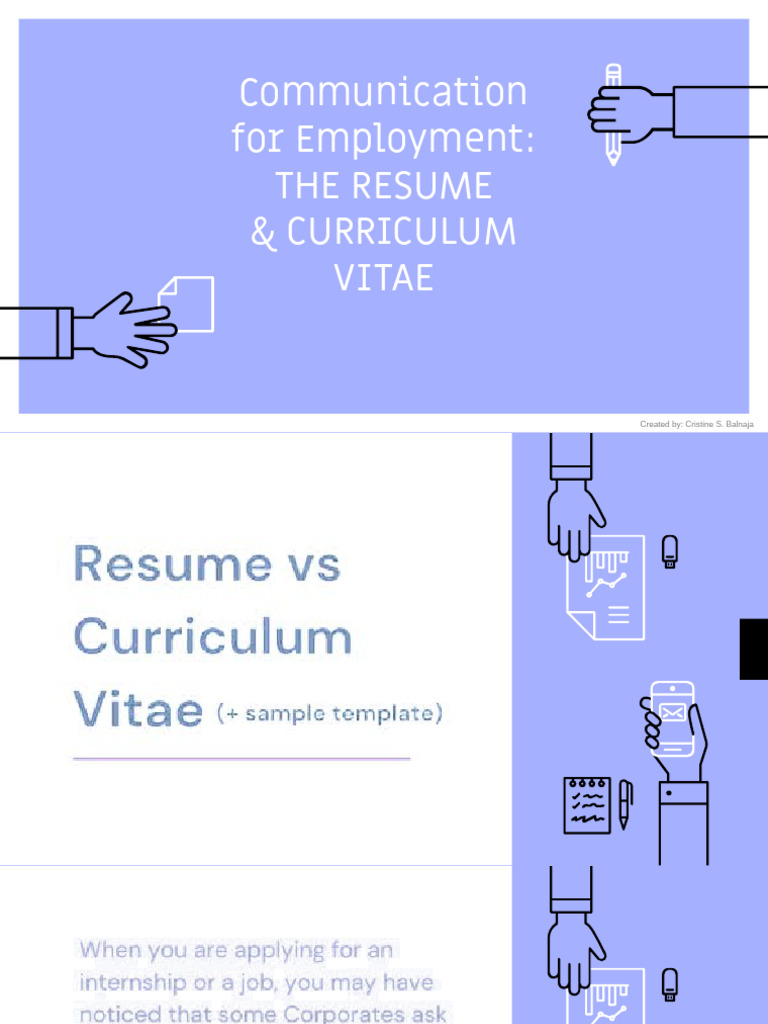 Resume and Application Letter Guide | PDF | Résumé | Job Interview