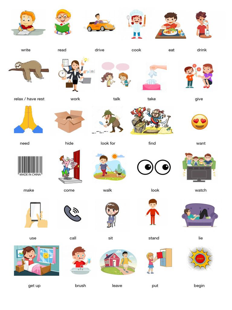 Essential Action Verbs List | PDF