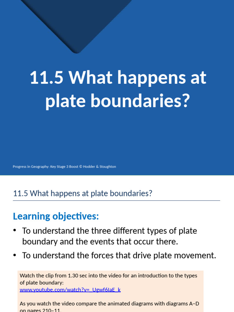 Understanding Plate Boundaries and Movement | PDF | Plate Tectonics ...