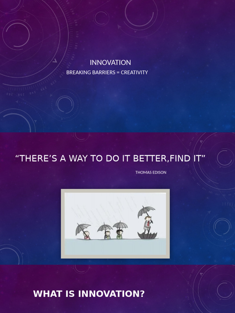 Understanding Innovation and Its Impact | PDF