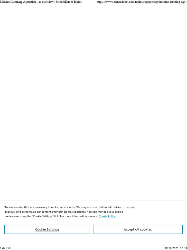 Machine Learning Algorithm: On This Page | PDF | Machine Learning ...