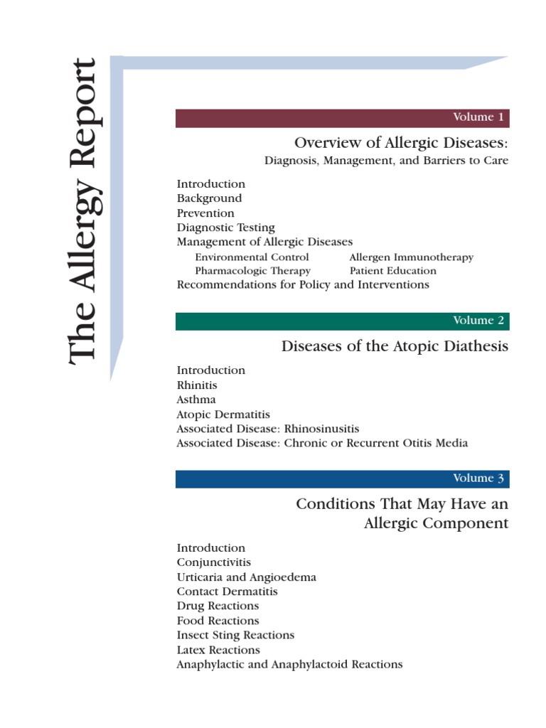 Allergy | PDF | Allergy | Allergen