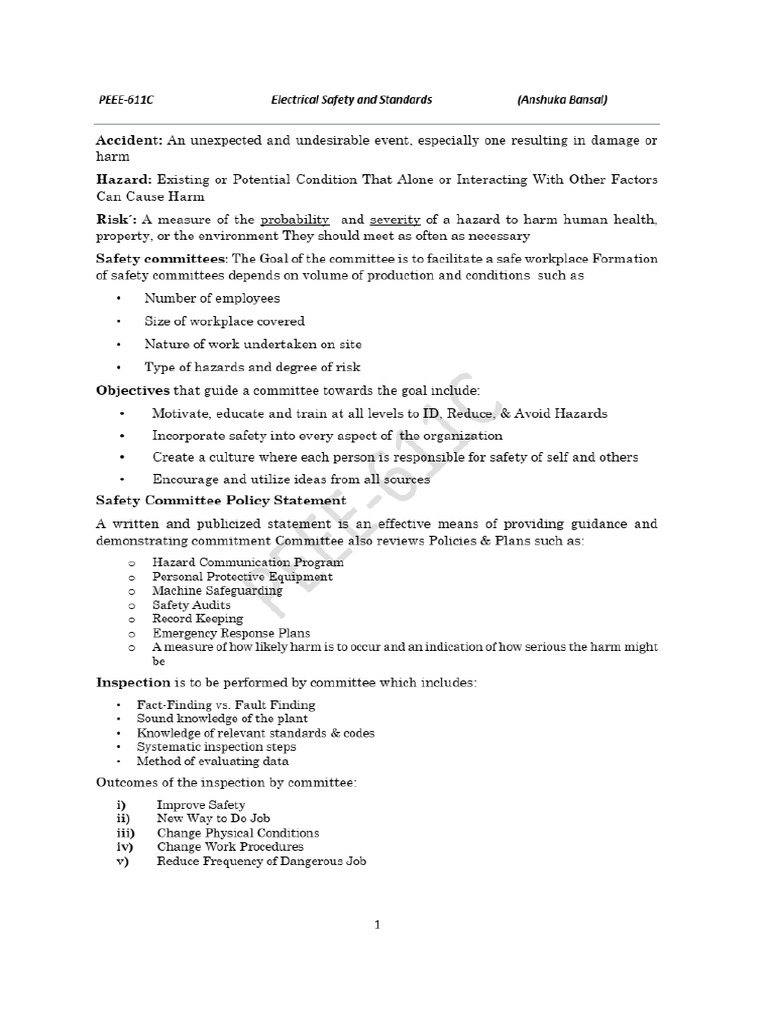 Company Safety, Firstaid | PDF