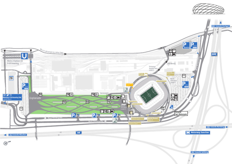 Arena Guest Access and Entrances Guide | PDF