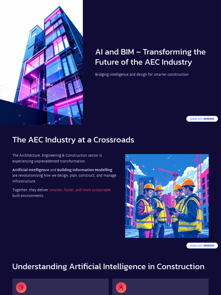 AI and BIM Transforming The Future of The AEC Industry | PDF | Building ...