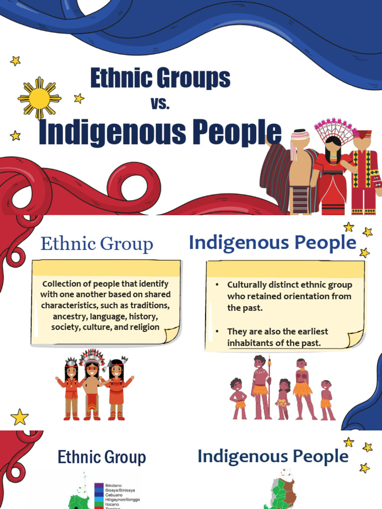 Indigenous Peoples vs. Ethnic Groups Explained | PDF
