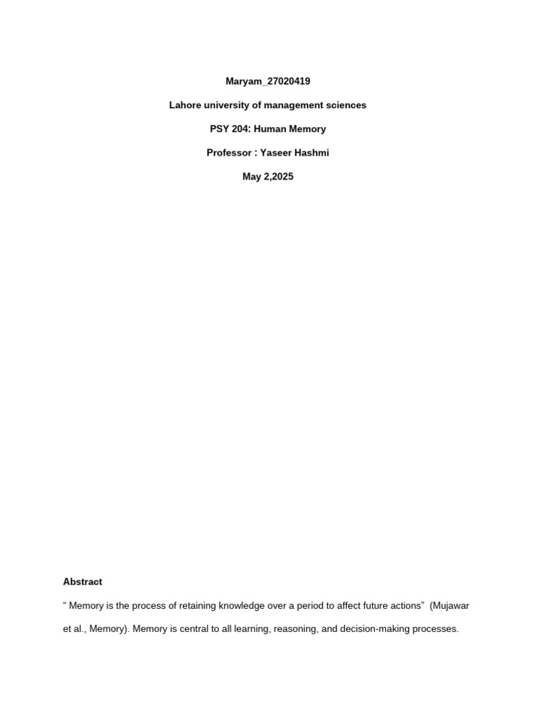 Impact of Test Expectancy on Memory | PDF | Recall (Memory) | Learning