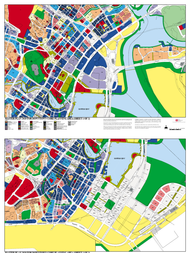 Singapore Downtown Core Master Plan | PDF