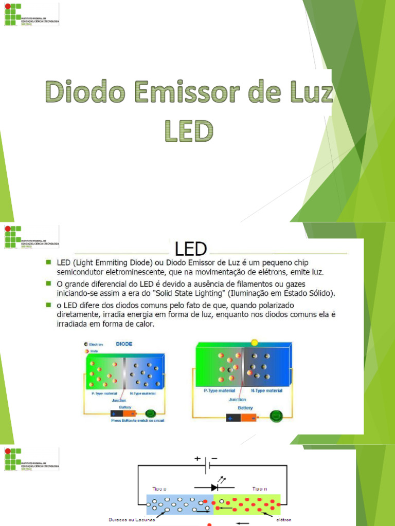 Como Funciona o LED RGB: Pinos e Controle | PDF