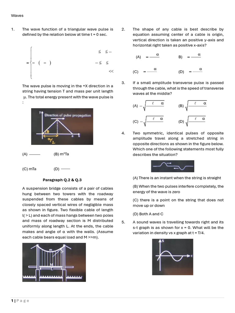 Wave Function and Energy Analysis | PDF | Waves | Sound