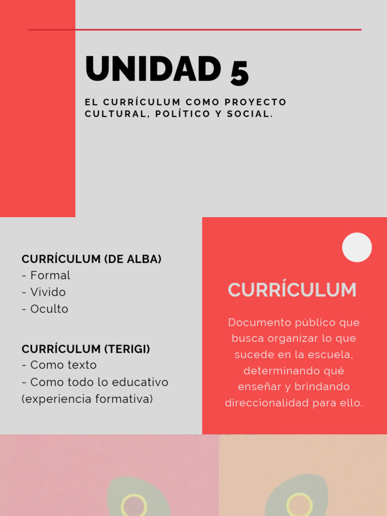 Diseño Curricular en Educación Secundaria | PDF | Plan de estudios ...