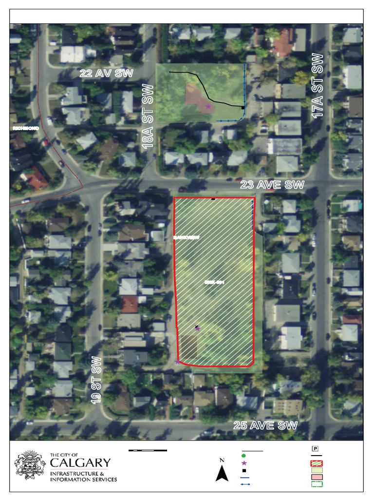 Bankview Off Leash Area Map | PDF
