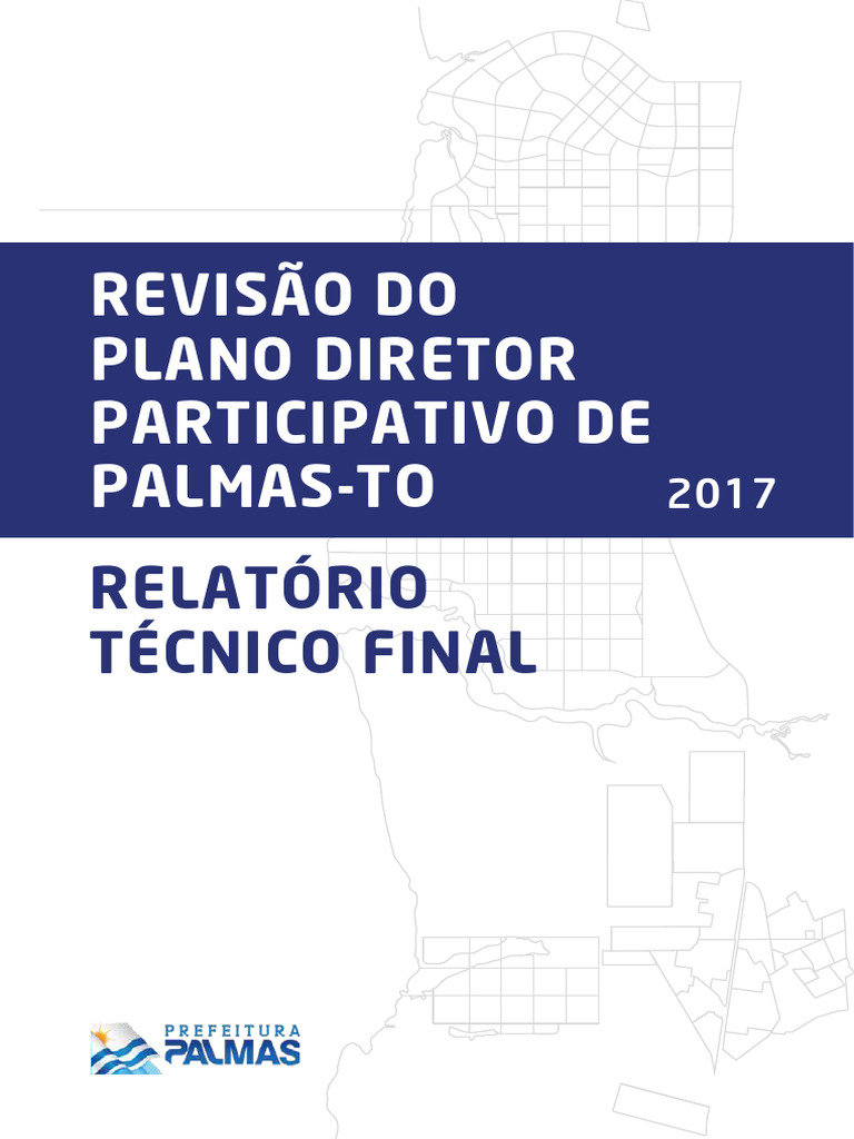 Revisão do Plano Diretor de Palmas 2017 | PDF | Cidade | Planejamento ...