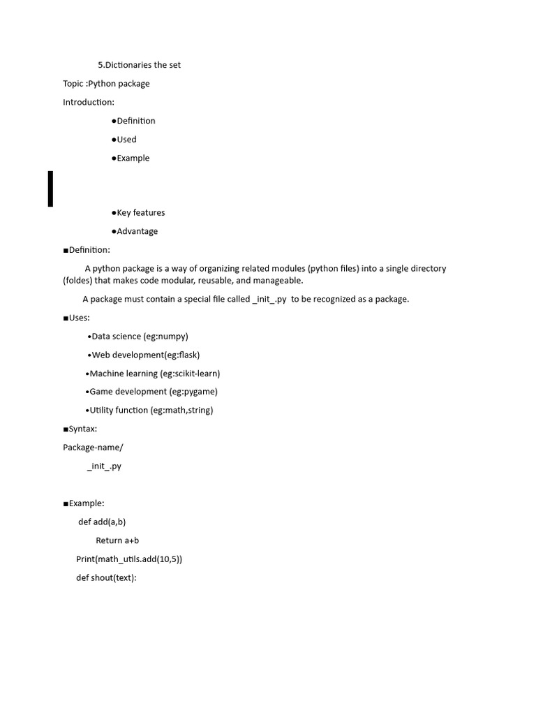 UN5 Group 4 Python Package | PDF