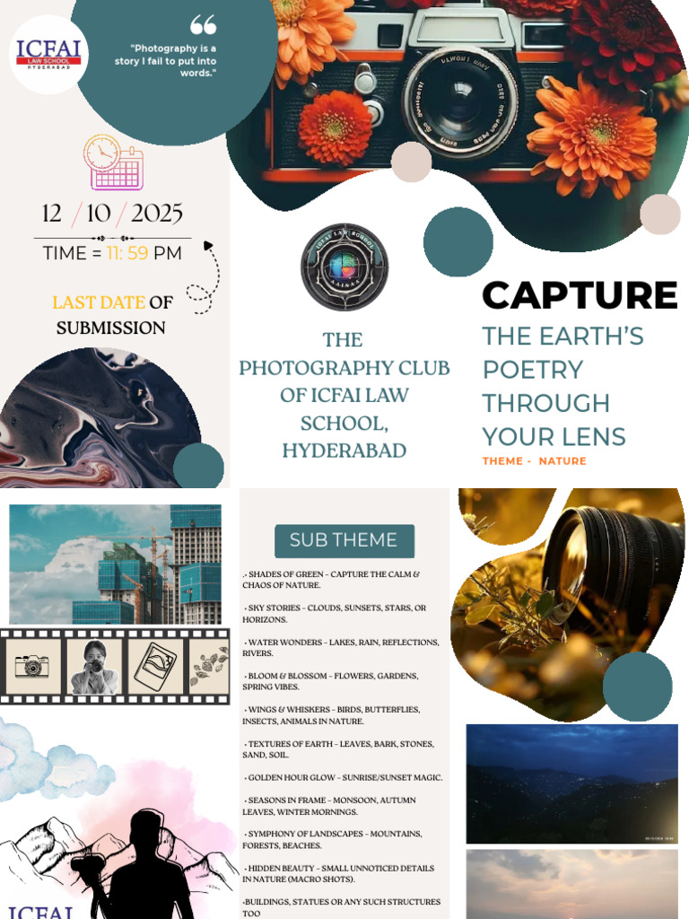 Capture by The PHOTOGRAPHY CLUB Final 12 M | PDF | Imaging