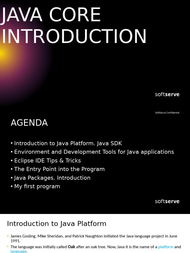 1. JavaCore - Introduction (1) ПРОЙДЕНО | PDF | Java (Programming ...