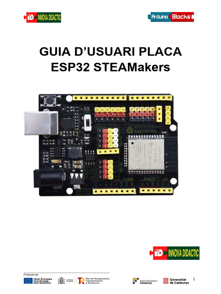 Manual D Us ESP32 STEAMakers | PDF