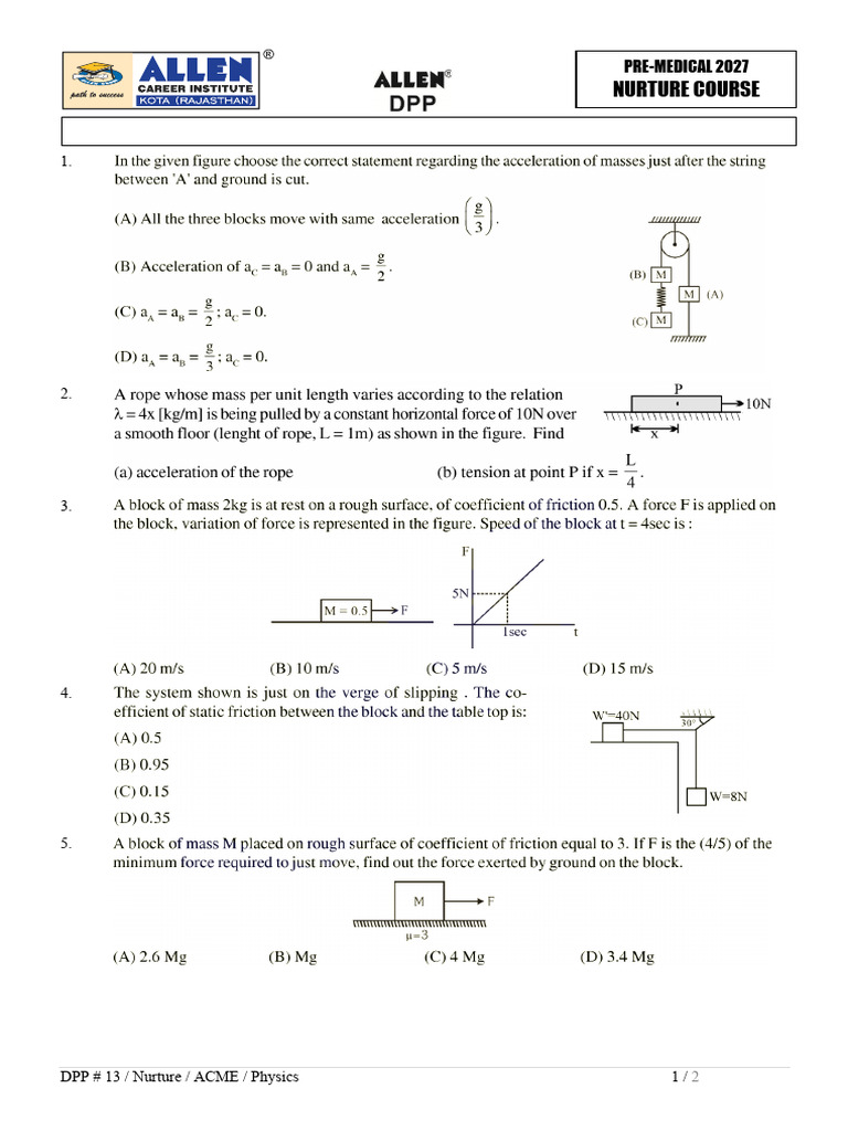 DPP 13 31-07-2025 | PDF