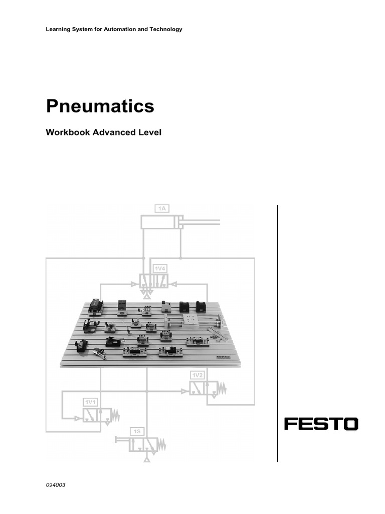 Advanced Pneumatics Training Workbook | PDF | Valve | Control System