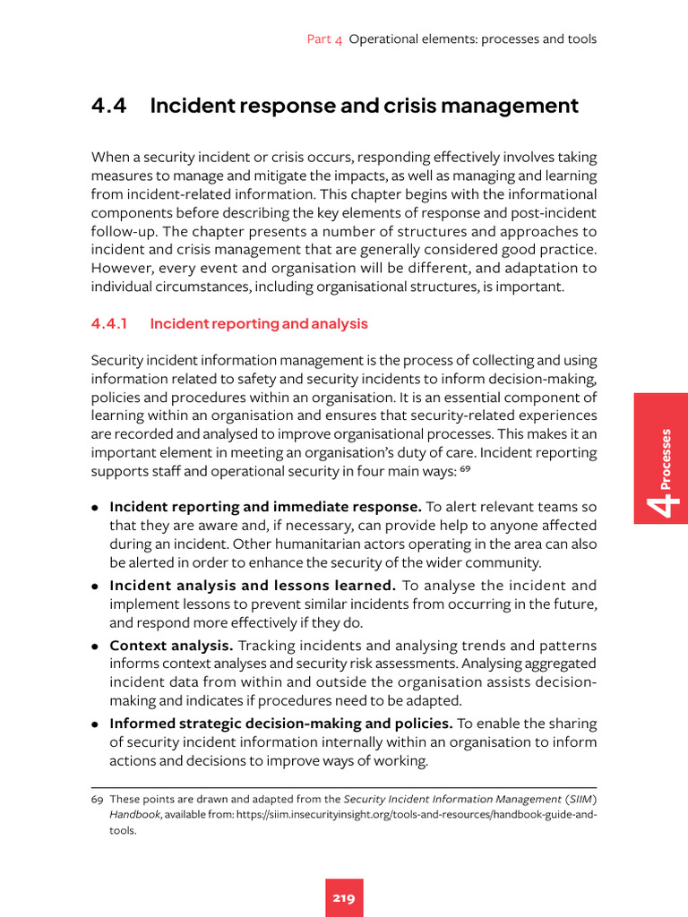 Effective Incident Response Strategies | PDF | Crisis Management ...