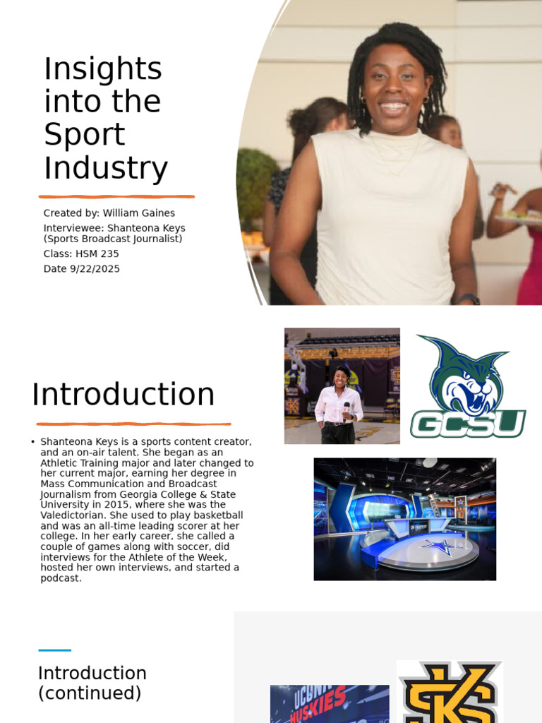Insights from a Sports Journalist | PDF | Human Communication ...