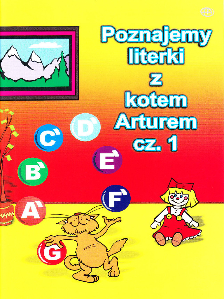 Poznajemy Literki Z Kotem Arturem 1 | PDF