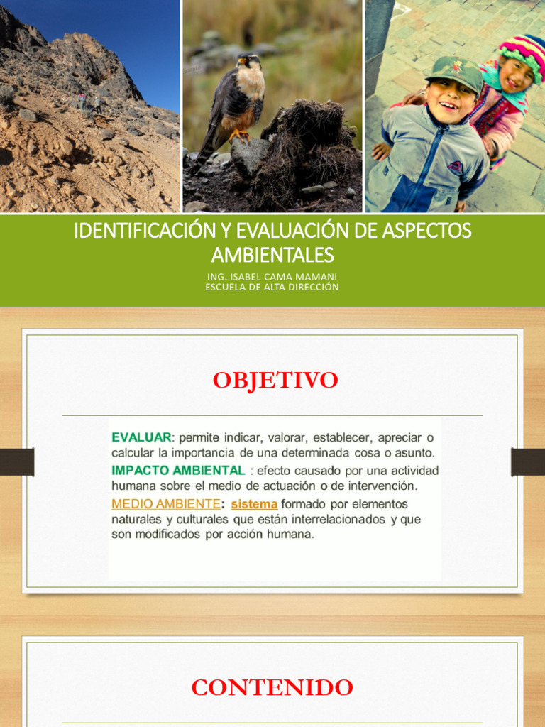 Evaluación de Aspectos Ambientales ISO 14001 | PDF | Contaminación ...