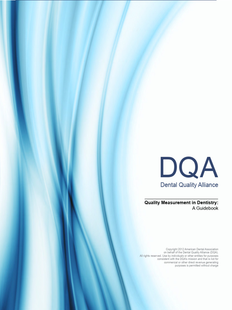 DQA Guidebook 2 | PDF | Health Care | Dentistry