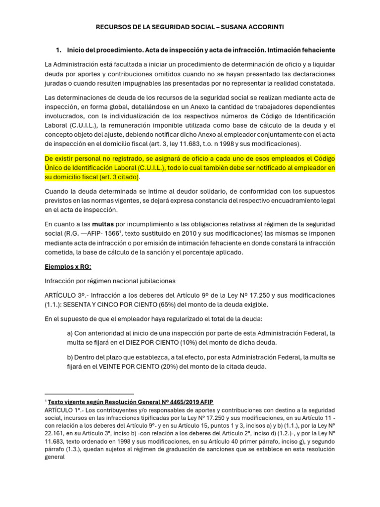 Recursos de Seguridad Social: Procedimientos y Multas | PDF | Apelación ...