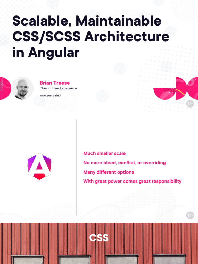 Scalable CSS Architecture in Angular | PDF | Computing | Software ...