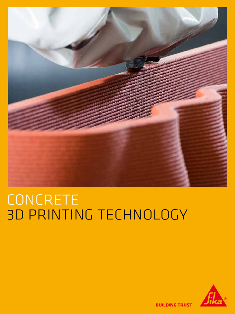 Advancements in Concrete 3D Printing | PDF | Concrete | 3 D Printing