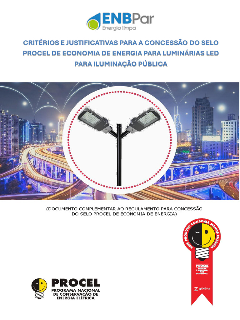 Critérios para Selo Procel LED Público | PDF | Iluminação pública ...