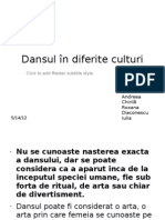 Dansul În Diferite Culturi