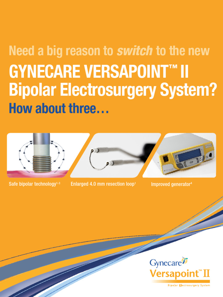 Gynecare Versapoint II Electrosurgery System | PDF | Medical Procedures ...