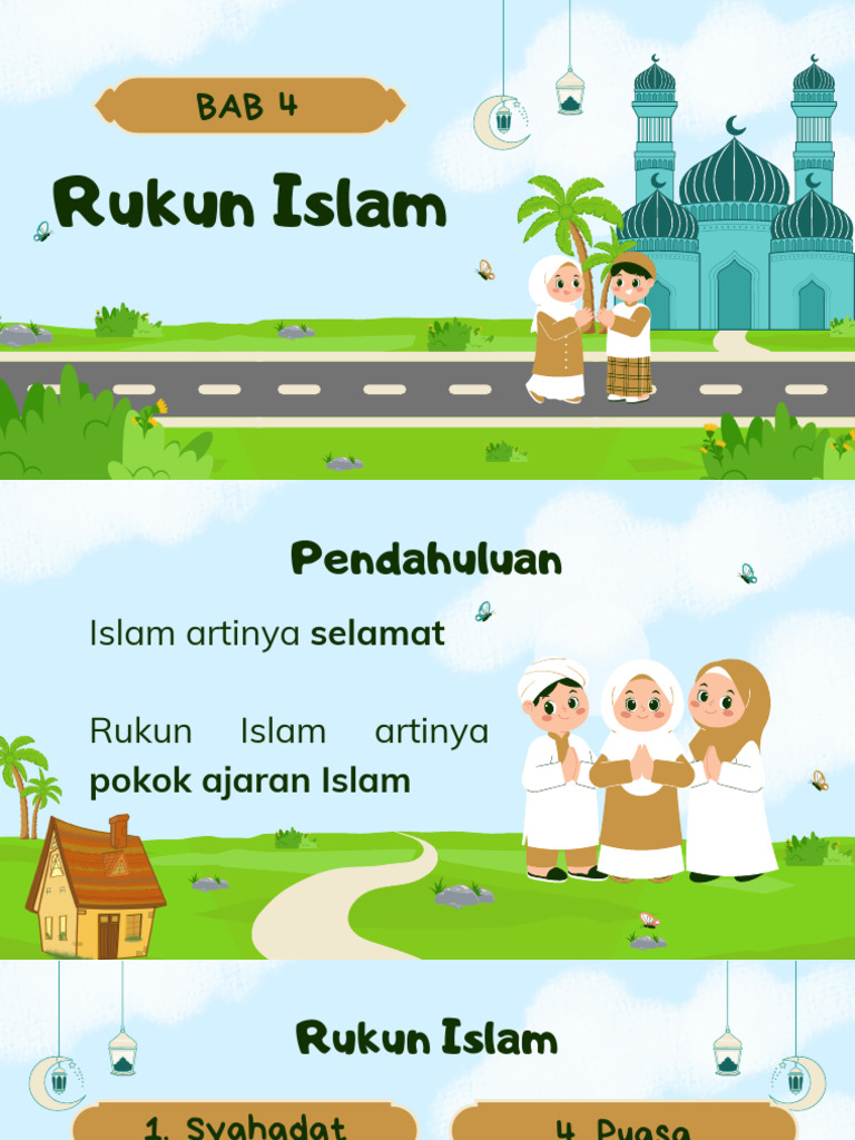 Rukun Islam: Lima Pilar Utama Iman | PDF