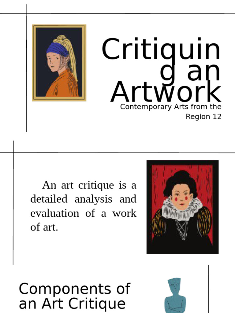Critiquing An Artwork | PDF | Paintings | The Arts