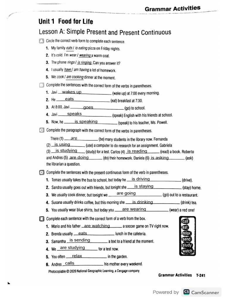 Common English Verbs List | PDF