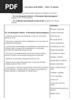 objectivos 8º único 3º per 11-12