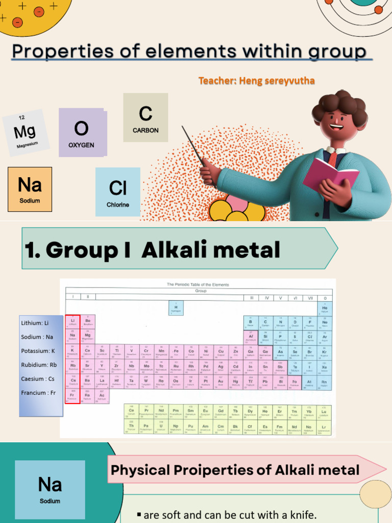 Properties and Reactivity of Alkali Metals | PDF
