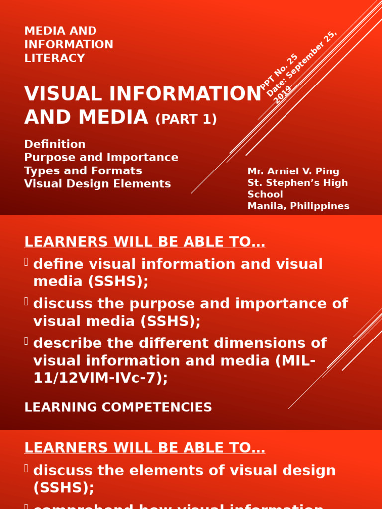 Visual Information and Media Literacy | PDF | Color | Human Communication