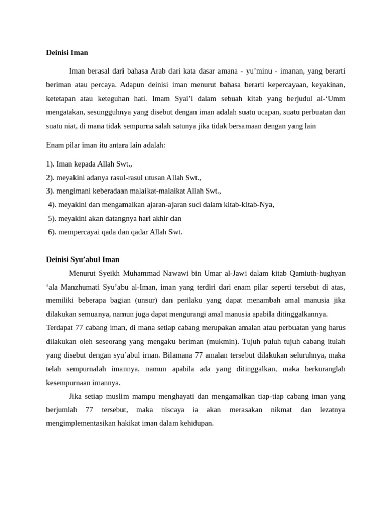 Bahan Bacaan Sumarni | PDF
