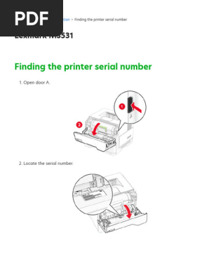 KnowledgeBaseEntries Lexmark MS632 Series | PDF | Image Scanner