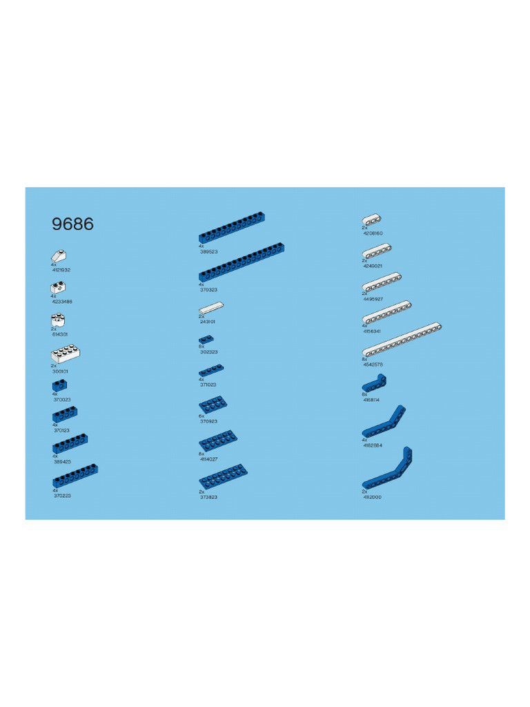 9686 Part List | PDF