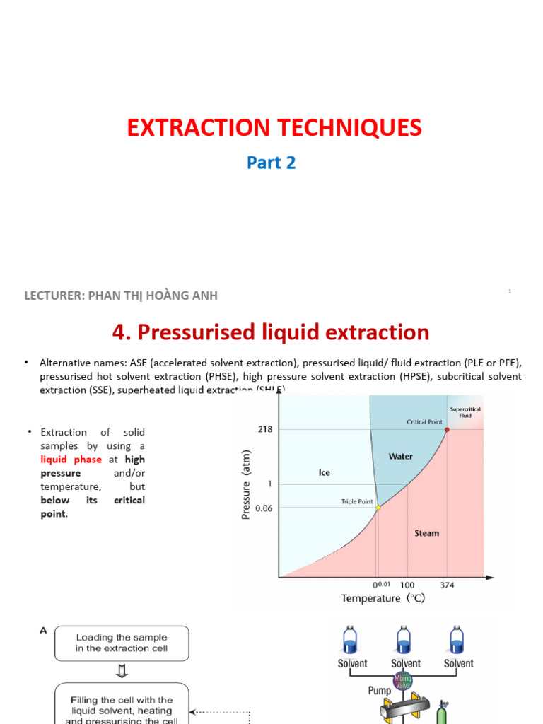 Apnps - Extraction Techniques - p2 | PDF | Solvent | Solubility
