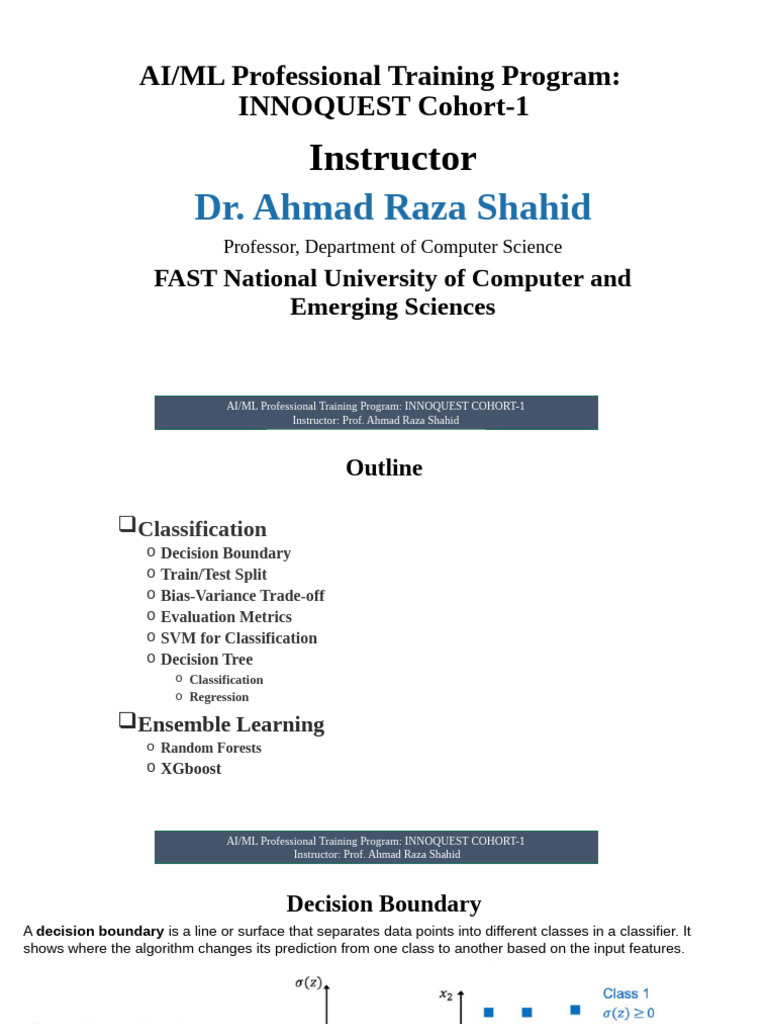 Classification and Ensemble Learning - SVM To XGBoost | PDF | Support ...