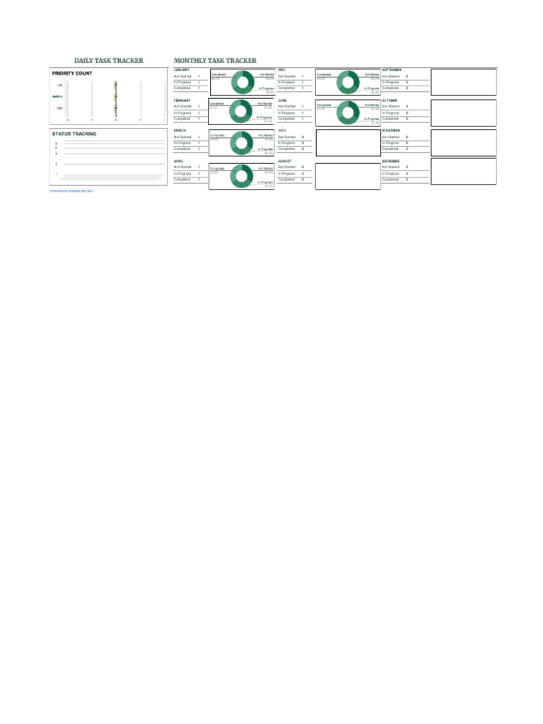 Comprehensive Daily Task Tracker | PDF | Computing Platforms | Computing